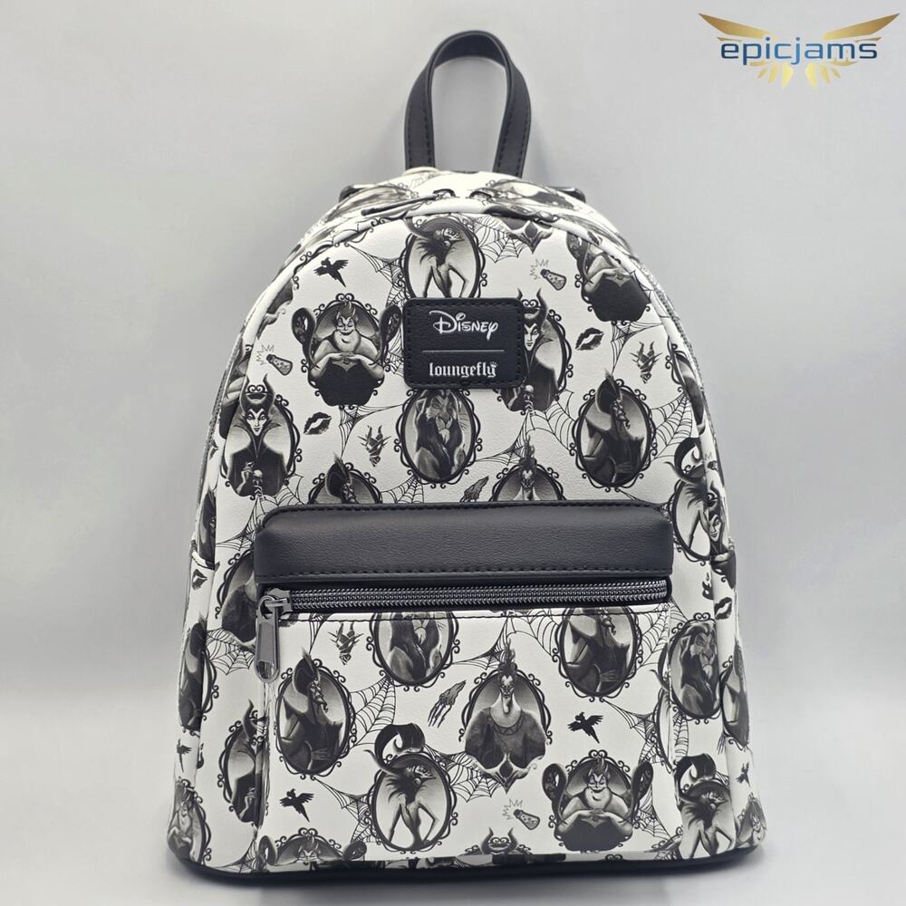 Loungefly Disney Villains Cameo Mini Backpack New